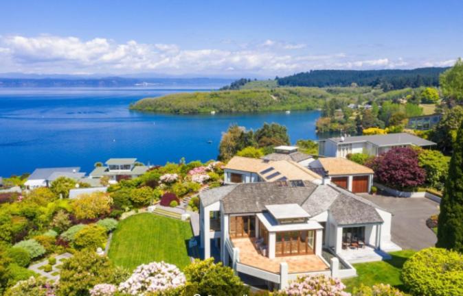 Lake Vista Lodge タウポ エクステリア 写真